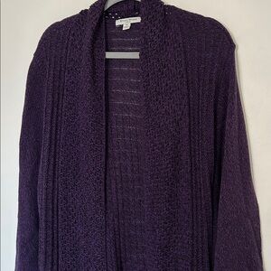 EUC Studio Works Open Knit Long Flowy Sweater